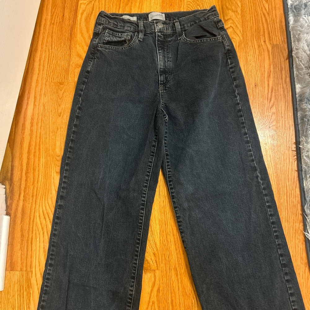 Universal Thread Charcoal High-Rise Jeans